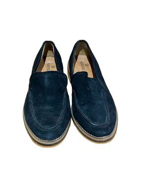 Susina Black Suede Loafers